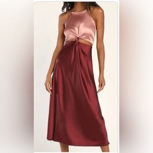 Brand: LuLus 
Size: XS
Color: pink and red